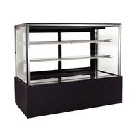 Présentoir pour gâteaux Réfrigérateur Barres pour aliments froids Comptoir pour gâteaux Refroidisseur pour gâteaux Présentoir pour dessus de table