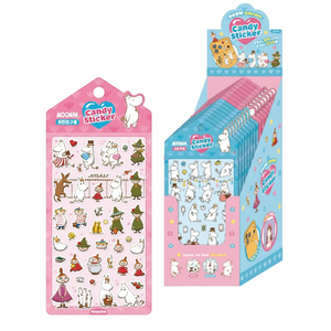 Set de 16 Pegatinas 3D con Diseño de Caramelos Bonbon, Pegatinas Decorativas con Personajes Lindos en Caja - Product Image 2