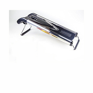 Mandoline multifonction écologique en acier inoxydable réglable pour légumes et fruits, avec des lames plates et des bandes julienne - Product Image 1