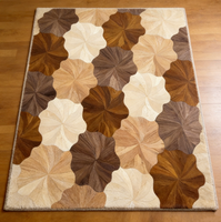 Tapis de salon en laine luxueux à boucles, antidérapant, résistant aux taches, tailles et couleurs personnalisées, design moderne, vente chaude