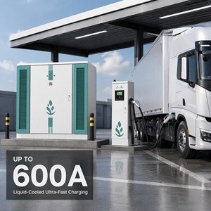 Borne de recharge rapide DC haute puissance pour les aires de service des bus et des camions lourds, infrastructure de recharge commerciale pour véhicules électriques - Product Image 3