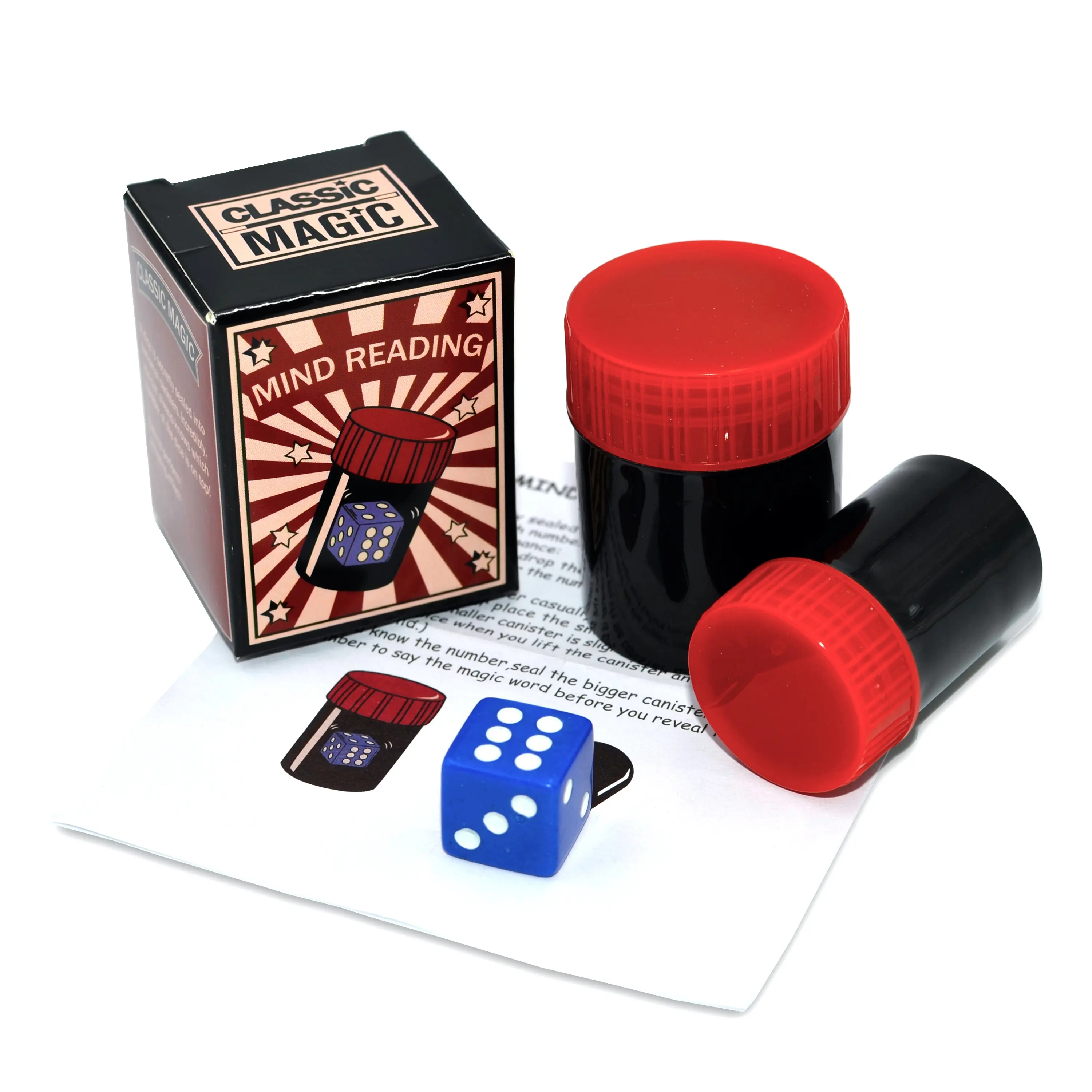 Gedachten Lezen Crazy Cube Gemakkelijk Te Leren Close Up Magic Trick Prop