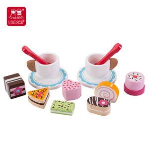 <span class=keywords><strong>Motessori</strong></span> en bois éducatif après-midi thé Dessert ensemble jouets enfants cuisine cuisine jouets - Product Image 3