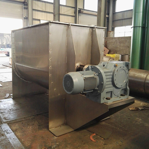 Polished Stainless Steel Ribbon Mixer Ribbon Blade Mixer Twin <b>Shaft</b> Mixer - Product Image 4