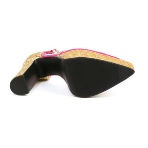 2025 nuove décolleté da 15.5cm <span class=keywords><strong>con</strong></span> <span class=keywords><strong>tacco</strong></span> Ultra alto di lusso in pelle verniciata fucsia cinturino <span class=keywords><strong>con</strong></span> fibbia a punta <span class=keywords><strong>scarpe</strong></span> da festa certificate CE ROHS - Product Image 5