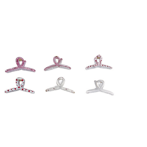 Fermaglio per capelli con stampa a nastro da 9 cm, accessori per capelli da donna - Product Image 1