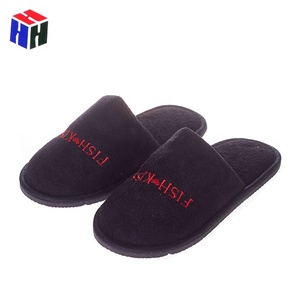 Pantofole Usa e Getta di Alta Qualità, Lussuose, Economiche, Comode, Durevoli, Personalizzate <span class=keywords><strong>con</strong></span> Ricamo per <span class=keywords><strong>Uomo</strong></span> e Donna, Hotel e Spa - Product Image 1
