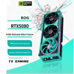การ์ดจอรุ่นใหม่แท้ AS-US Ji X MIKU Night RTX 5080 16GB Mi-ku Edition รุ่นลิมิเต็ด มีสินค้าในสต็อก - Product Image 2