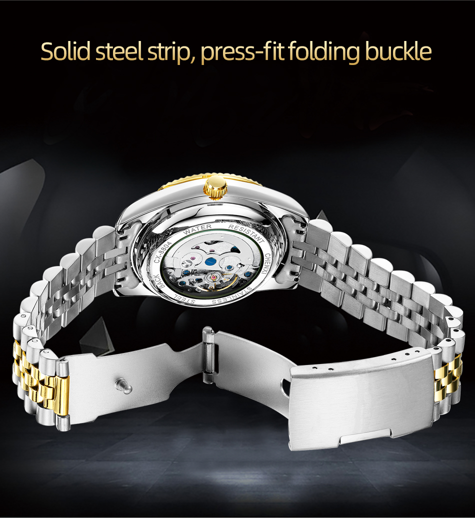 CHENXI Tourbillon Mechanical Watch Luxury Precision