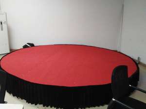 Soporte de exhibición giratorio para escenario de garaje de coche, escenario giratorio motorizado - Product Image 2