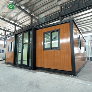 Maison conteneur modulaire préfabriquée extensible de 20 pieds, type « Granny Flat », 1, 2, 3 ou 4 chambres, avec cuisine et salle de bain - Product Image 1