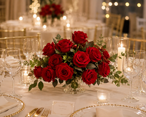 Simulation <strong>Flower</strong> Rose Waterfall Valentine's Day Home Wedding Decoration Flores Artificiales Velvet Rose <strong>Flower</strong> <strong>Wall</strong> - Product Image 5
