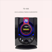 KYYSLB 8 pouces 5.1 Ensemble de cinéma maison Son surround Karaoké Haut-parleurs audio Radio FM Caisson de basses actif Amplificateur de puissance Haut-parleurs
