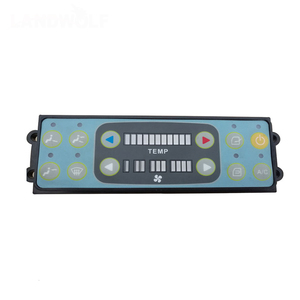 Panneau de commande de climatiseur <span class=keywords><strong>Modine</strong></span> authentique B241800000104 AH100333 pour unité de commutation HVAC d'excavatrice SANY - Product Image 1