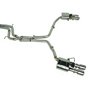 Échappement sport JYD Tuning avec tuyau avant et silencieux arrière pour <span class=keywords><strong>Audi</strong></span> <span class=keywords><strong>S5</strong></span> B8 4.2L <span class=keywords><strong>V8</strong></span>, avec soupape électronique - Product Image 4