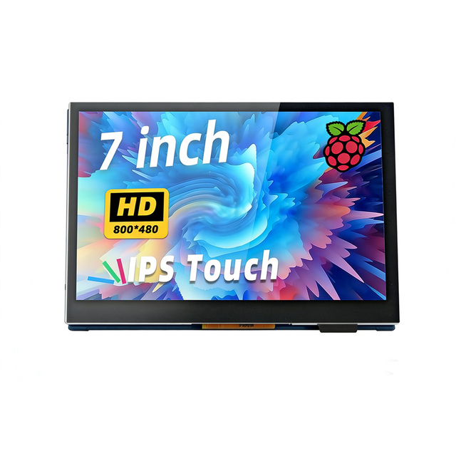 7 Inch 800*480 IPS Landscape Tft Lcd Display Module with RGB Interface Touch Option 900nit High Brightness for HMI Touch Systems