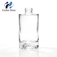 Conteneur d'aromathérapie en verre transparent de qualité supérieure OEM ODM, emballage personnalisé pour parfums d'intérieur, flacon diffuseur de luxe en verre