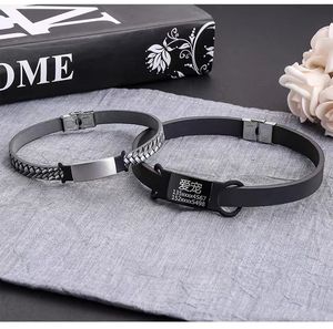 Accesorios para Mascotas al por Mayor, <span class=keywords><strong>Collar</strong></span> de Silicona para Perro y Gato con Placa de Identificación, Personalizado para Verano, Marca Personalizada, Múltiples Especificaciones - Product Image 5