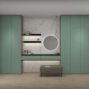 Armoire moderne simple sur mesure, vendue directement en usine, pour vêtements, armoires walk-in - Product Image 5