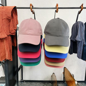 Casquette de baseball unie à 6 panneaux, profil bas, sportive, en coton lavé 100%, douce, 50 couleurs, vente en gros, BLACK SMITH BROTHERS - Product Image 3