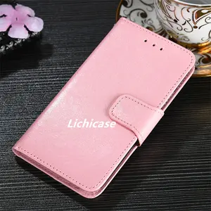 Lichicase New Shockproof Credit Card Holder Bumper Case For OnePlus Ace 2 5G Wallet PU Leather Cover