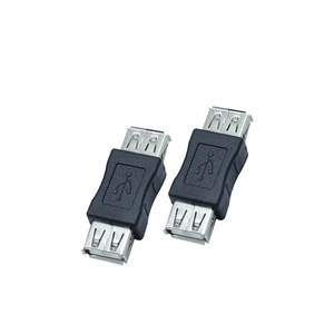 <b>USB</b> Adapter 2.0 Dual Female Connector <b>USB</b> Interface Data Transfer Extension For <b>Mouse</b> And Notebook - Product Image 3