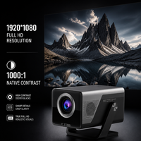 X7 AR Nouveau projecteur LED vidéo autofocus pour home cinéma 1920x1080P Android 14 WiFi 6 LCD portable de poche 650ANSI