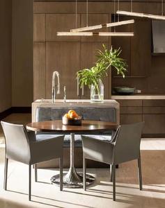 意大利简约高端酒吧餐厅吊灯2025新款创意艺术家使用圆柱形单线条形灯 - Product Image 5