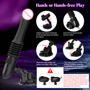 Automatische Teleskop-Dildomaschine für Frauen mit kabelloser Fernbedienung, USB-wiederaufladbar und wasserdicht, Sexmaschine und Vibrator - Product Image 5