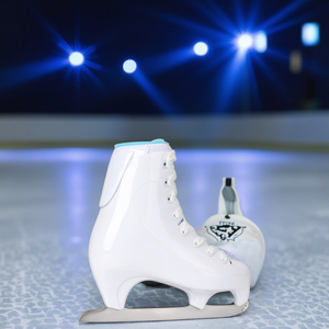 Pattini da pattinaggio per bambini e per adulti pattini da <span class=keywords><strong>ghiaccio</strong></span> invernali in pelle per bambini pattini da Hockey per bambini e ragazze - Product Image 1