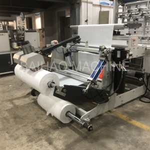 4 dòng đầy đủ tự động máy tính nóng xả Băng hệ thống PE HDPE LDPE nhựa mua sắm áo thun mang túi làm dây chuyền sản xuất - Product Image 3