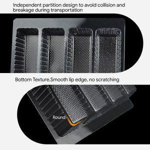 Groothandel Mini Dikte Transparante Gedroogde Vers Gesneden Fruit Wegwerp Blister <span class=keywords><strong>Plastic</strong></span> PET Verpakkingsdoos voor Afhaal - Product Image 2