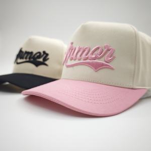 High Quality 5 Panel Curved Brim Structured Oxford Dot Baseball <b>Cap</b> with Custom Embroidery Logo - Product Image 6