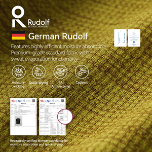 QUICKSHOW <span class=keywords><strong>RUDOLF</strong></span> 100g T-shirts de course à séchage rapide, respirants et anti-humidité, vêtements de sport actifs, entraînement en ville et en extérieur, unisexe - Product Image 2