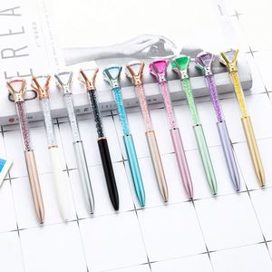 Customizable Diamond-Shaped Plastic Ballpoint <b>Pen</b> - Promotional Gift with Printed Logo, Stylish Office Supply - Product Image 2