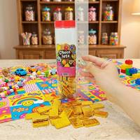 SuperLoves Bonbons créatifs en forme de lingot d'or, chocolat amusant pour enfants, cadeau, 100 pièces en pot, vente en gros, export