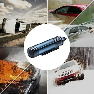 Outils d'urgence pour voiture Marteau de sécurité pour ceinture de sécurité Coupe-vitre Tête carrée Marteau de sécurité pour voiture Coupe-vitre pour économie de vie - Product Image 5