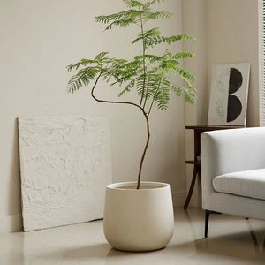 Macetas de Jardín de Fibra de Vidrio Zoom, <span class=keywords><strong>Grandes</strong></span>, Ecológicas, Duraderas, para Exteriores, con Orificio de Drenaje, <span class=keywords><strong>Autorriego</strong></span>, Personalizables - Product Image 5