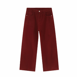 Lo último en pantalones vaqueros holgados marrones de estilo callejero para hombre, pantalones vaqueros pesados lavados ligeros de cintura media, corte recto de Primavera de calidad para invierno - Product Image 6
