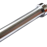 Barre d'haltères en acier écologique Wanxinda W019 pour entraînement de musculation, utilisation universelle, design droit et courbé, unisexe, garantie 1 an