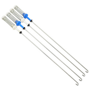 Barres de suspension pour machine à laver Distant Peaks, 60 cm, en acier inoxydable avec crochet à ressort pour le séchage des vêtements - Product Image 1