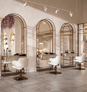 Modern Solid Wood Beauty Salon Interior Design and Full Store Furniture Solution - Product Image 3