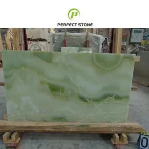 Lager verfügbar Platte grüner Onyx-Marmor