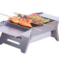 Barbecue portable pliable en métal pour camping et pique-nique, idéal pour l'extérieur – Vente en gros