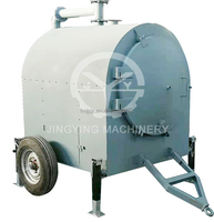 Haute efficacité CE BBQ flux d'air charbon de bois faisant four machine biomasse bois charbon de bois four carbonisé avec des prix bon marché