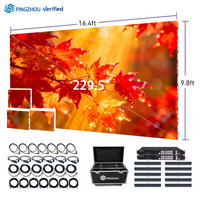 Pantalla LED de Alta Definición para Exteriores, Impermeable IP65, a Todo Color, P2.9P2.6P3.9, Móvil, de Alquiler