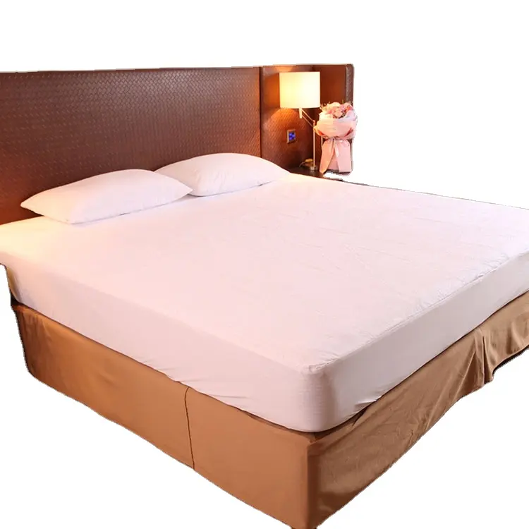 Stock matelassé housse de coussin de berceau Premium respirant bébé adulte drap de lit housse imperméable matelas protecteur