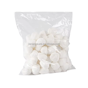 Prix d'usine ISO 13485 certifié 100% coton 4x4 pouces boules de gaze stériles pour pansement et préparation préopératoire de la peau - Product Image 2