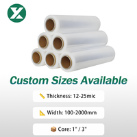 Sacs en film rétractable en PVC transparent sur mesure, fabriqués directement en usine YIXIN, pour l'emballage de flacons cosmétiques, de savons et de bombes de bain