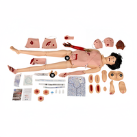 Modelo de Entrenamiento Médico Avanzado para Cuidado de Traumas y Heridas con Cateterización, Material de PVC